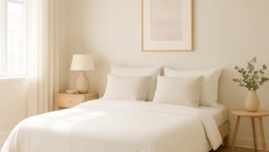 Transforme seu quarto com cores claras dicas práticas para um espaço aconchegante e sofisticado